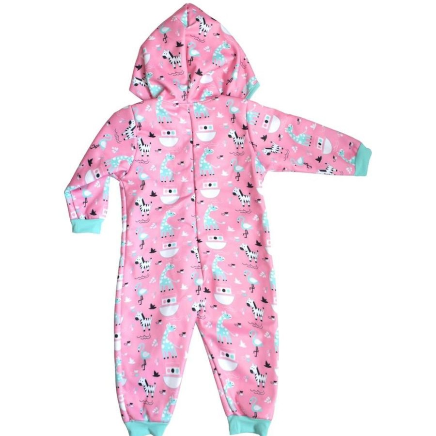 Baby Swimwear Water Babies | Nina'S Ark After Swim Waterproof Onesie