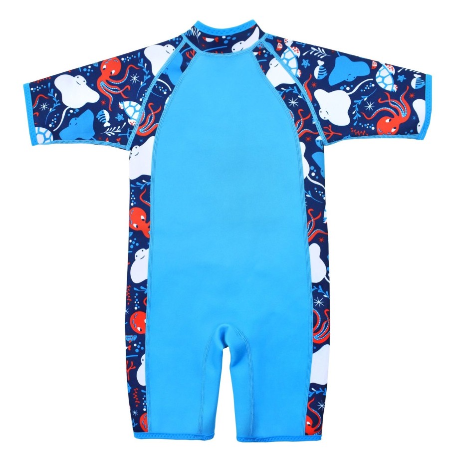 Toddler Swimwear Water Babies Toddlers Wetsuit | Under The Sea Shorty Wetsuit