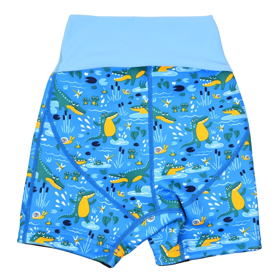 Toddler Swimwear Water Babies Splash Jammers | Crocodile Swamp Splash Jammers