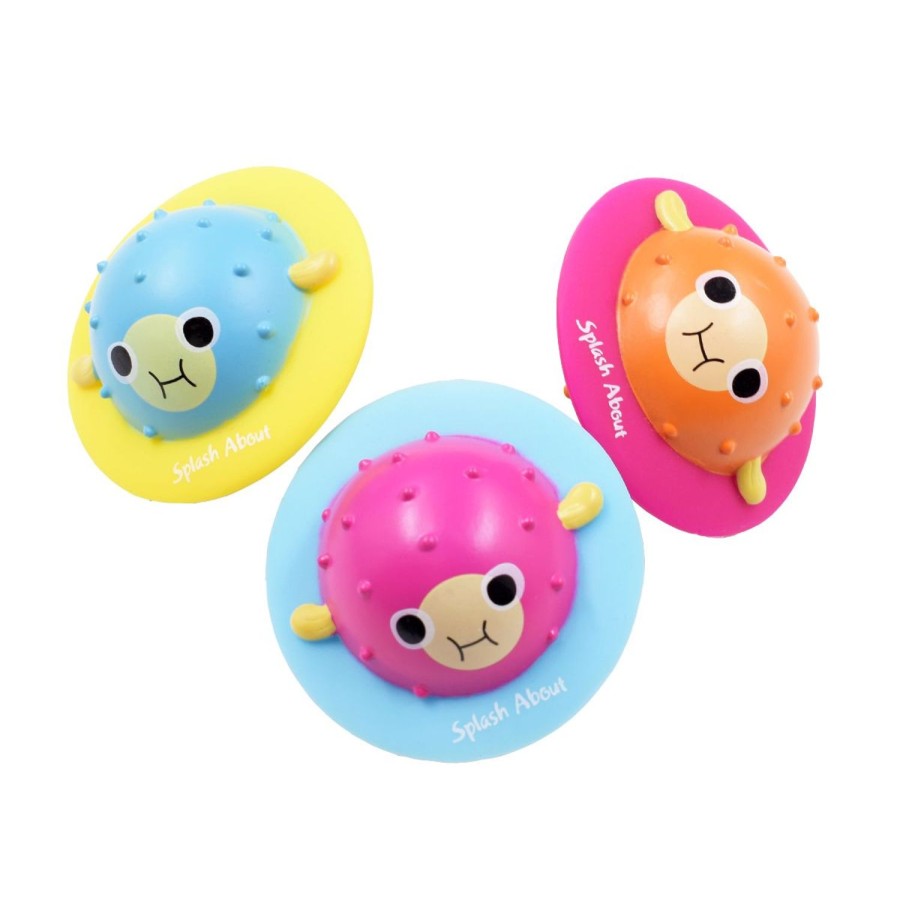 Bath & Pool Toys Water Babies | Pufferfish Flips & Float Toys (Pack Of 3)