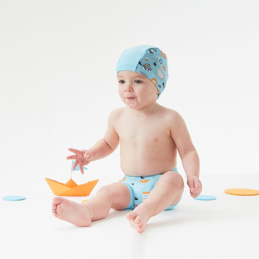 Baby Swimwear Water Babies Swim Hats | Noah'S Ark Swim Hat