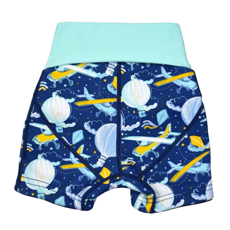 Toddler Swimwear Water Babies Splash Jammers | Up In The Air Blue Splash Jammers